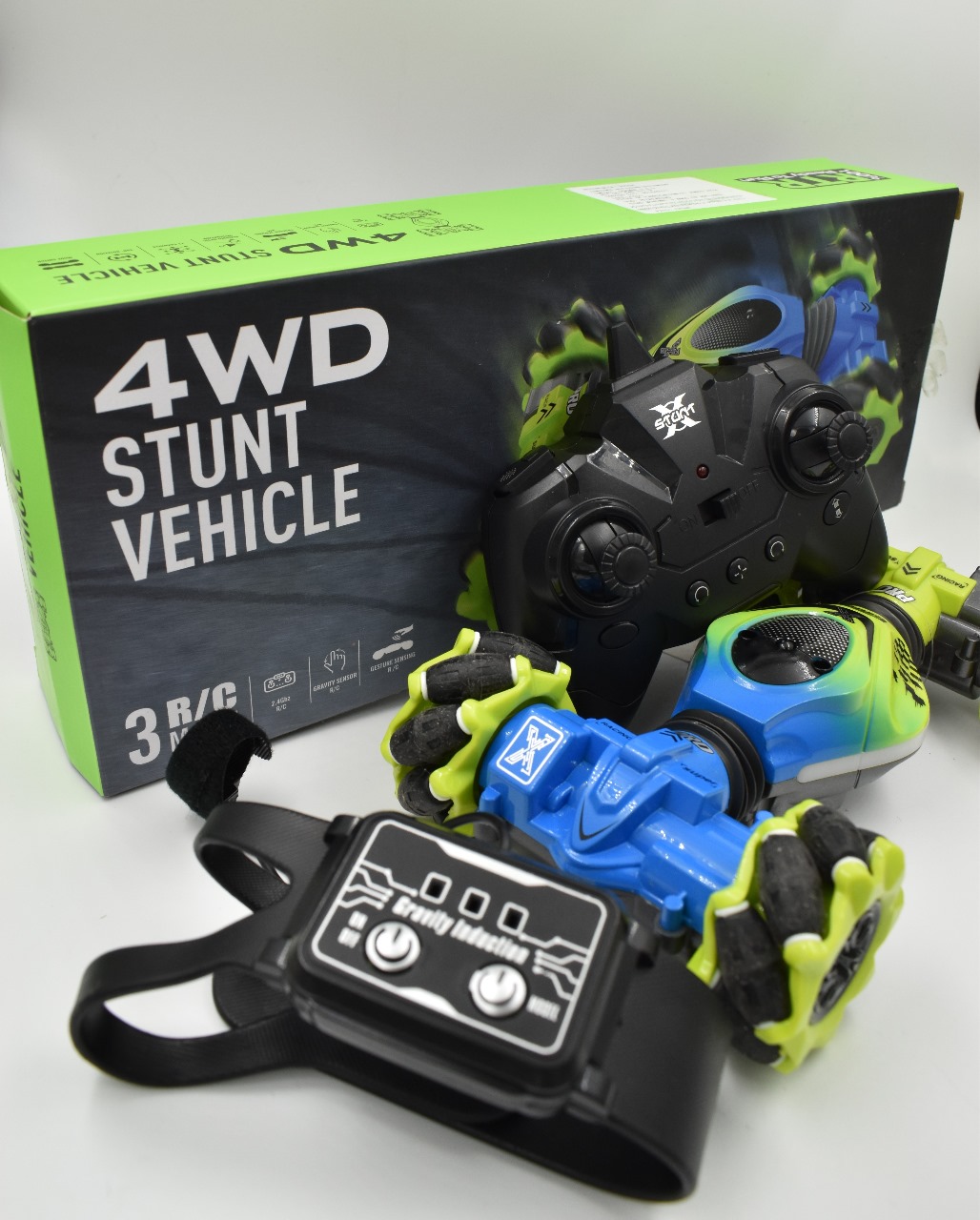 CARRO ACROBATICO CON SENSOR 4WD